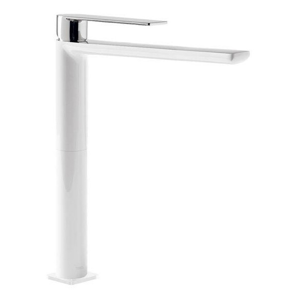 

Смеситель для умывальника Tres Loft Colors 330 белый-хром