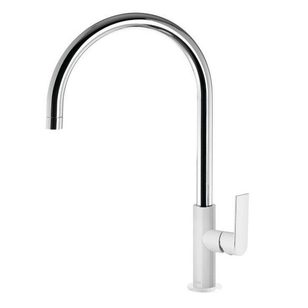 

Смеситель для умывальника Tres Loft Colors 420 белый-хром