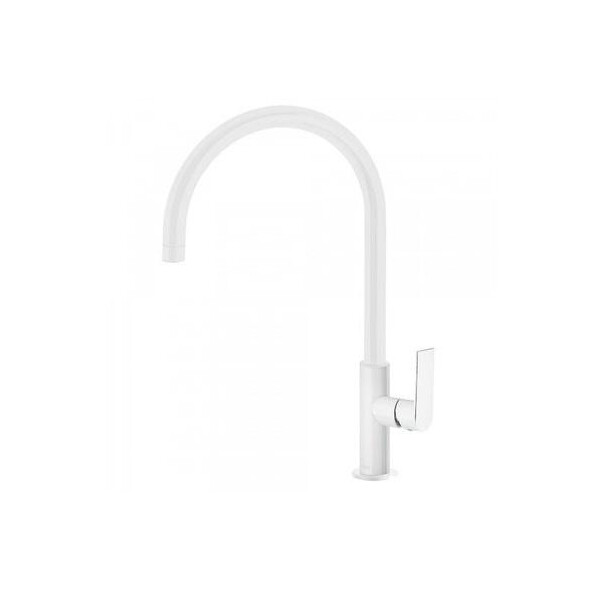 

Смеситель для кухни Tres Loft 420 белый матовый