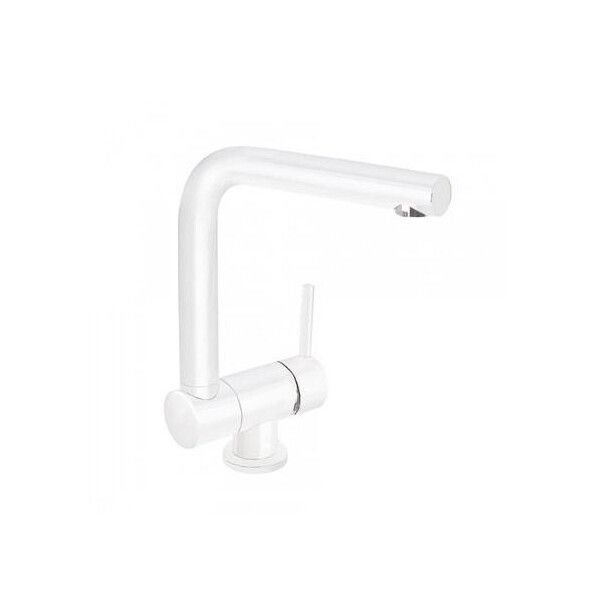 

Смеситель складной для кухни Tres Abbattibile Top 256 белый матовый