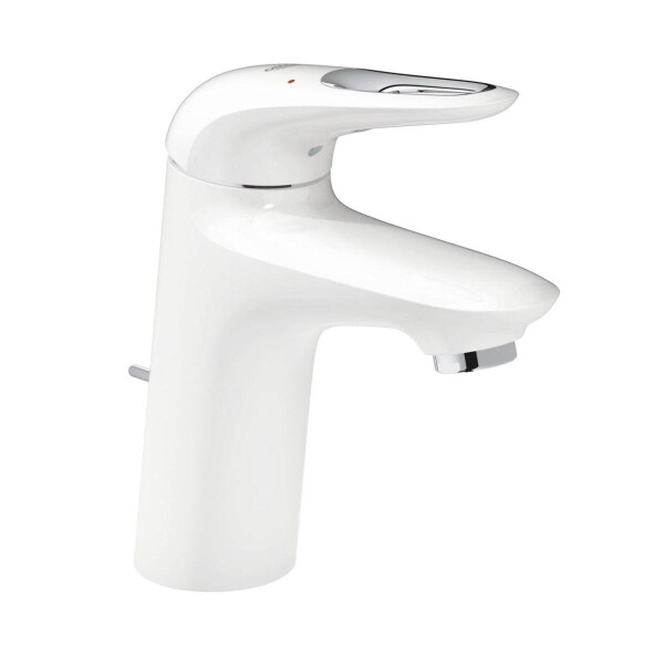 

Смеситель для раковины GROHE Eurostyle 2015 однорычажный белый/хром