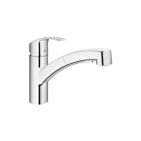 

Смеситель для кухни GROHE Eurosmart однорычажный, выдвижной излив