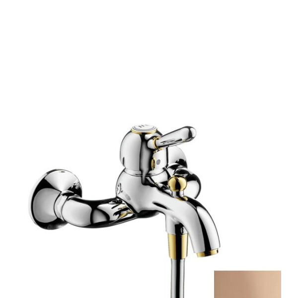 

Смеситель для ванны HANSGROHE Axor Carlton однорычажный (полированное красное золото)