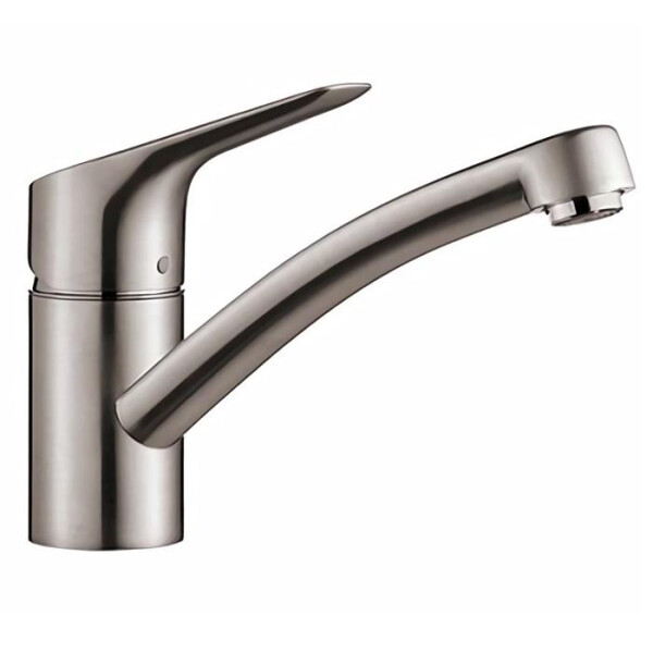 

Смеситель для кухни HANSGROHE MySport S однорычажный (steel optic)