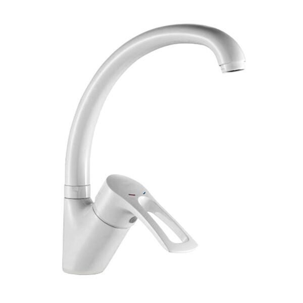 

Смеситель для кухни HAIBA HANSBERG WHITE HB0202