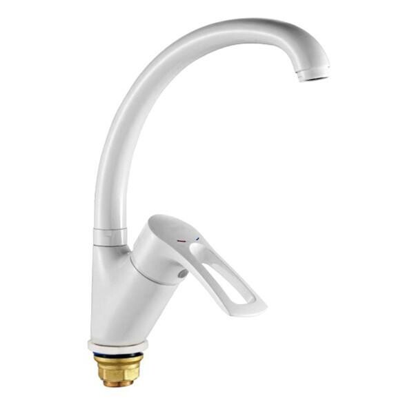 

Смеситель для кухни CRON HANSBERG WHITE CR0790