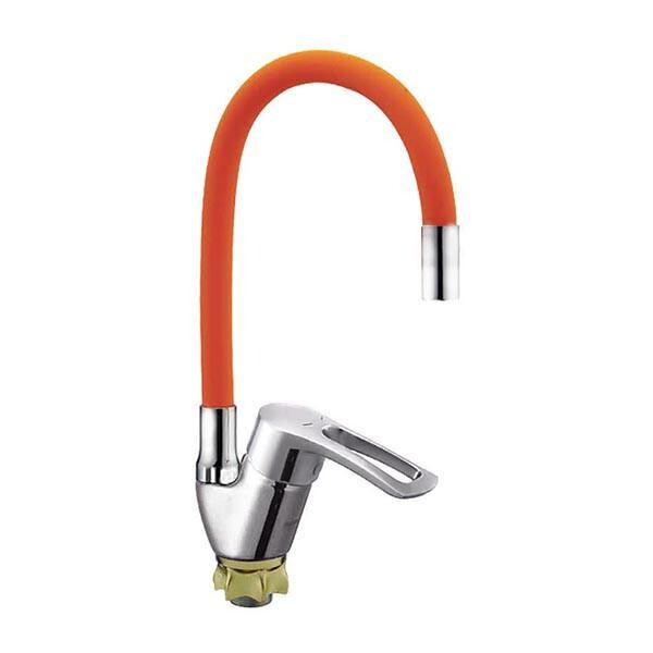 

Смеситель для мойки ZERIX YUB 181 REFLECTOR ORANGE ZX0434