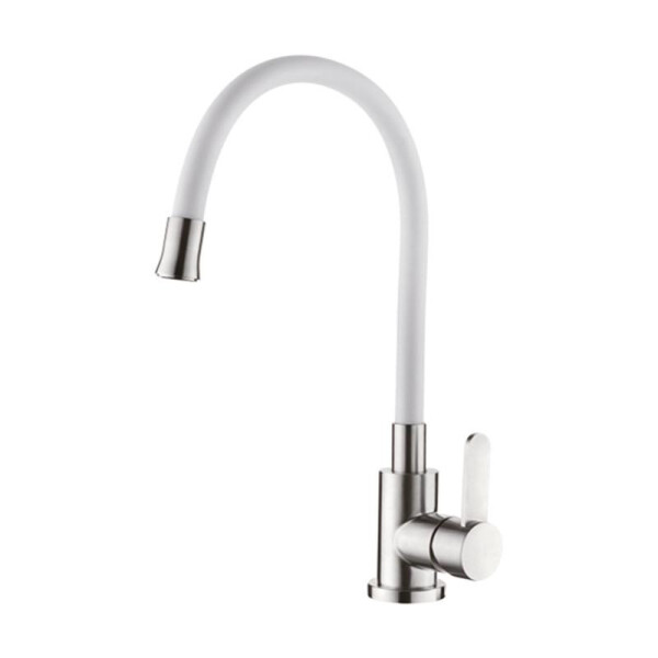 

Смеситель для кухни с гибким силиконовым изливом IBERGRIF M22119-3 IB0064