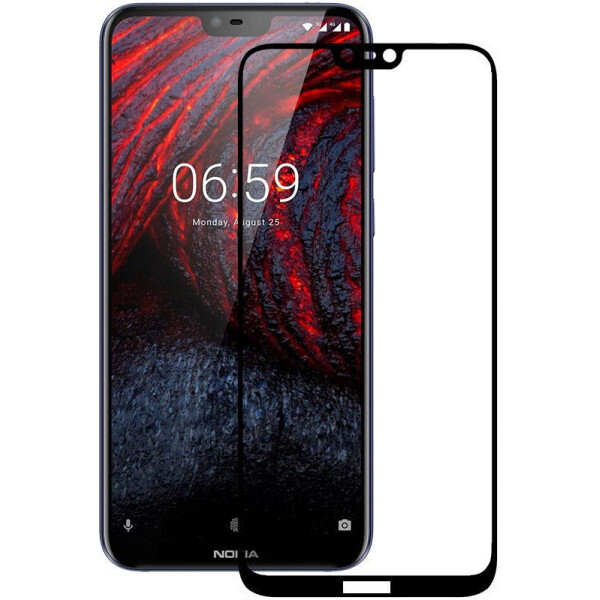 

Защитное стекло Mocolo 2.5D Full Cover Tempered Glass Nokia 6.1 Plus Black