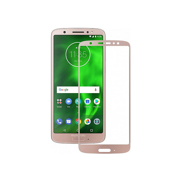 

Защитное стекло Mocolo 3D Full Cover Tempered Glass Moto G6 Plus Gold'