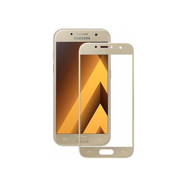 

Защитное стекло Mocolo 3D Full Cover Tempered Glass Samsung Galaxy A3 2017 (A320) Gold'
