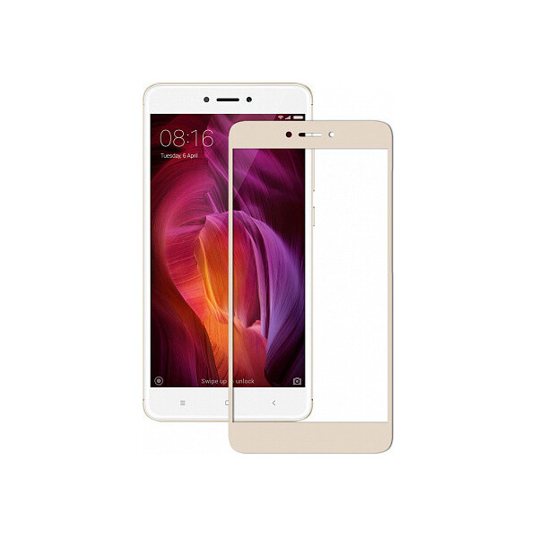

Защитное стекло Mocolo 2.5D Full Cover Tempered Glass Xiaomi Redmi Note 4x Gold'