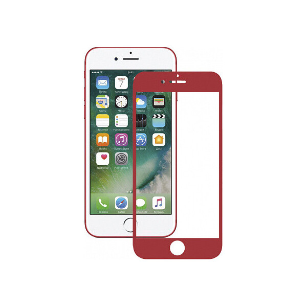 

Защитное стекло Mocolo 3D Full Cover Tempered Glass iPhone 7 Red'