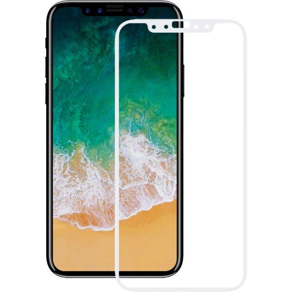 

Защитное стекло Mocolo 3D Full Cover Tempered Glass iPhone X/XS/11 Pro White