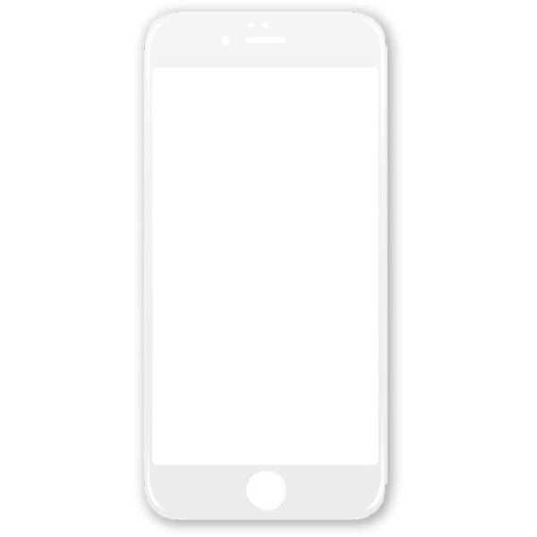 

Защитное стекло TOTO 5D Full Cover Tempered Glass iPhone 6/6s White