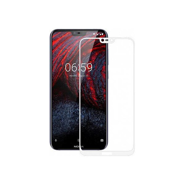 

Защитное стекло Mocolo 2.5D Full Cover Tempered Glass Nokia 6.1 Plus White'