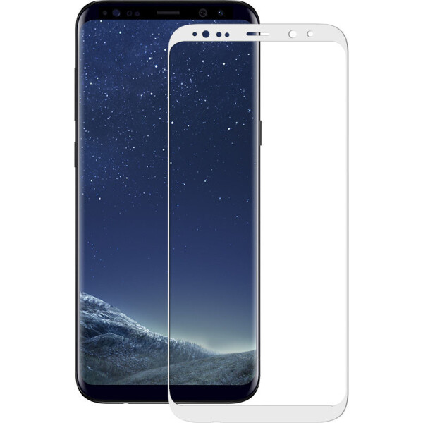 

Защитное стекло Mocolo 3D Full Cover Tempered Glass Samsung Galaxy S8 Plus White