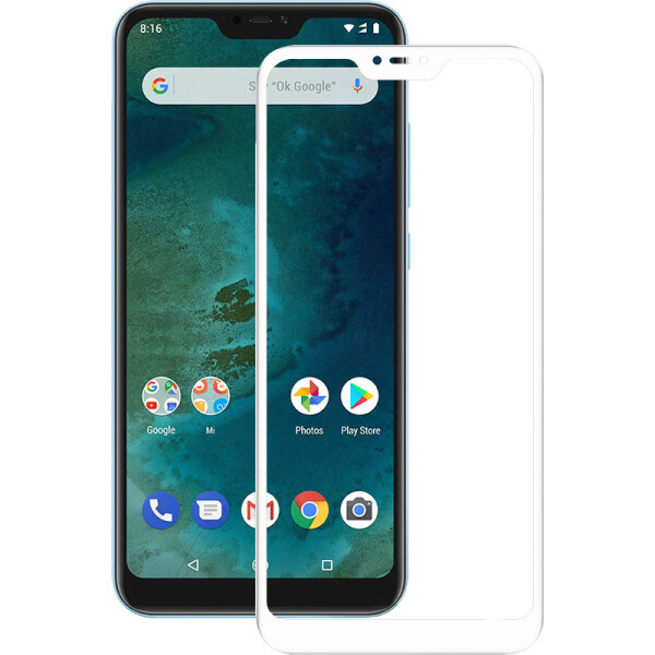 

Защитное стекло Mocolo 2.5D Full Cover Tempered Glass Xiaomi Mi A2 Lite White