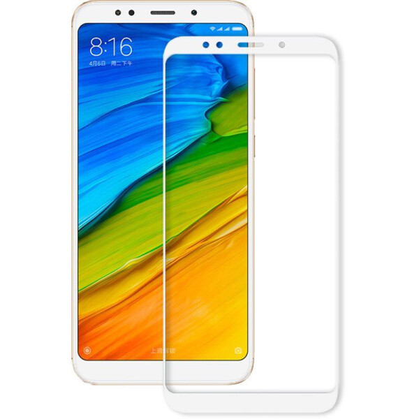 

Защитное стекло Mocolo 2.5D Full Cover Tempered Glass Xiaomi Redmi 5 Plus White