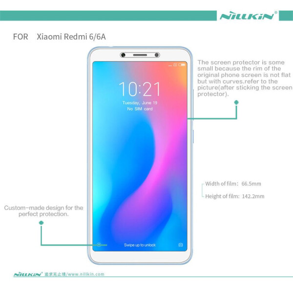 

Защитная пленка Nillkin Crystal для Xiaomi Redmi 6 / Redmi 6A