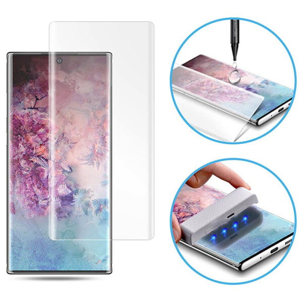 

Защитное 3D стекло Mocolo с УФ лампой для Samsung Galaxy Note 10
