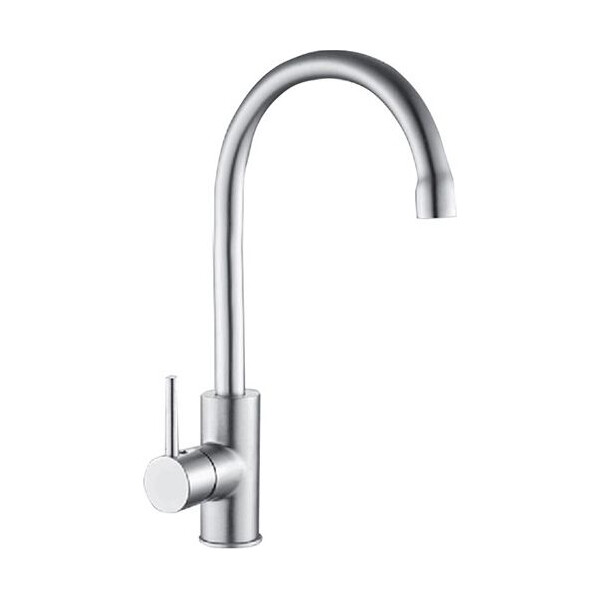 

Смеситель для кухни Frap H52 F4052 алюминиевый