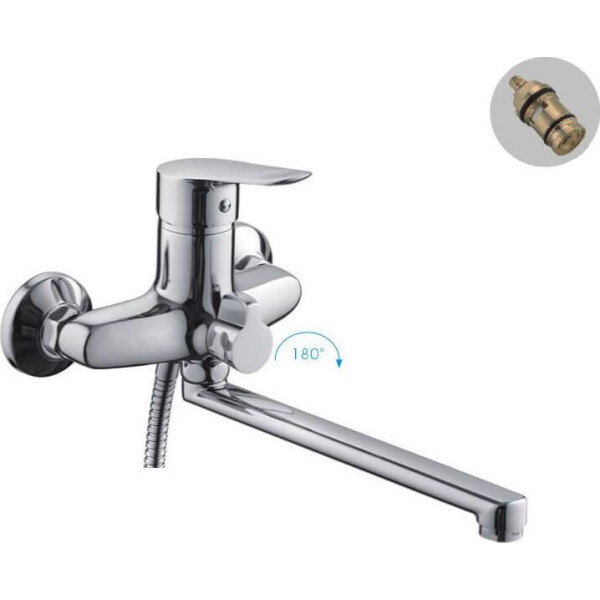 

Смеситель для ванны Frap H703 F22703-B