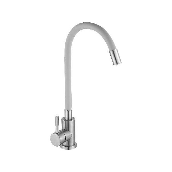 

Смеситель для кухни Wezer EKO4X-01G с гибким изливом