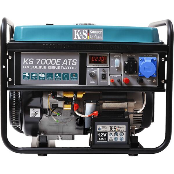 

Генератор бензиновий Konner&Sohnen 7000E ATS
