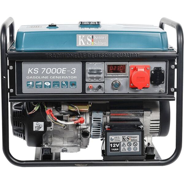 

Генератор бензиновый Konner&Sohnen 7000E-3