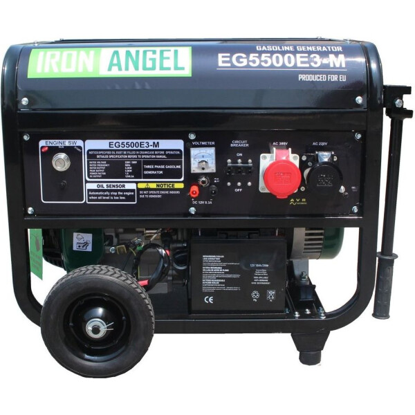 

Генератор IRON ANGEL EG 5500 E3