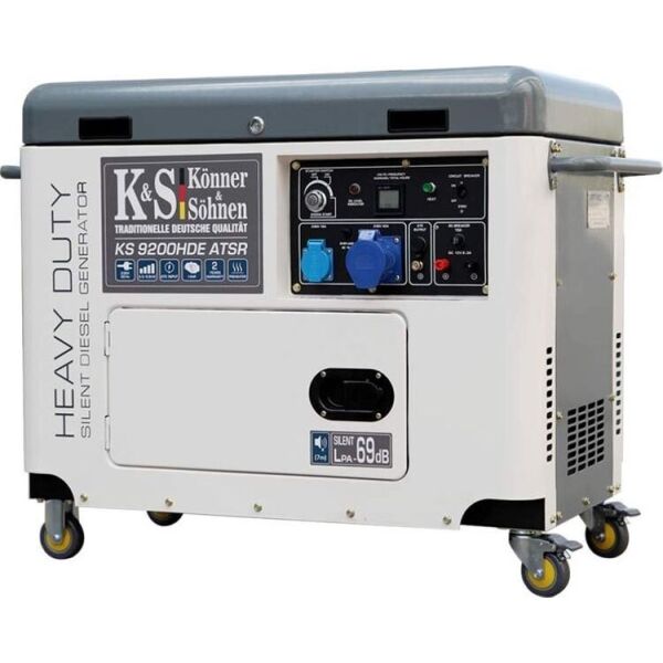 

Генератор дизельний Konner&Sohnen KS 9200HDE atsR