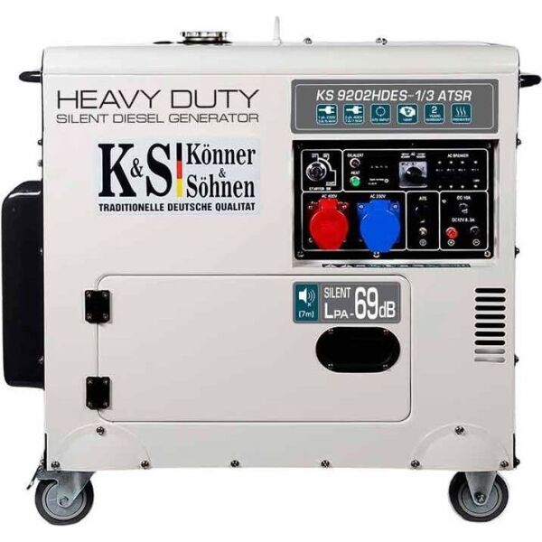 

Генератор дизельний Konner&Sohnen KS 9202HDES-1/3 atsR