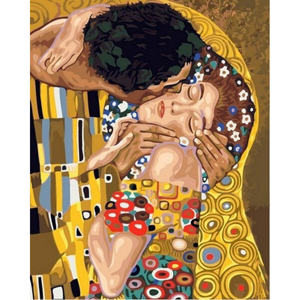 

Картина по номерам Поцелуй. Худ. Климт Густав, 40x50 см., Babylon