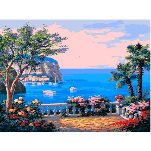 

Картина по номерам Коста-дель-Соль. Худ. Ким Сунг, 40x50 см., Babylon