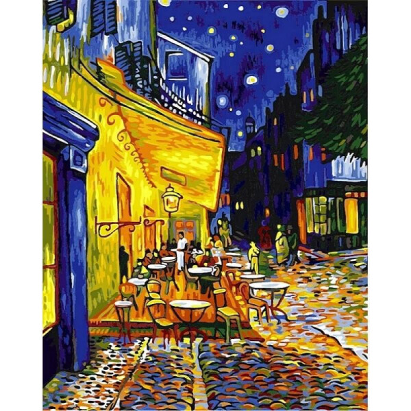 

Картина по номерам Ночное кафе. Худ. Винсент Ван Гог, 40x50 см., Babylon