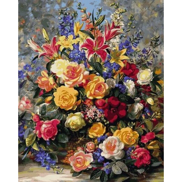 

Картина по номерам Летнее великолепие, 40x50 см., Mariposa