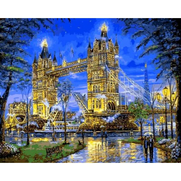

Картина по номерам Тауэрский мост Лондон, 40x50 см., Mariposa