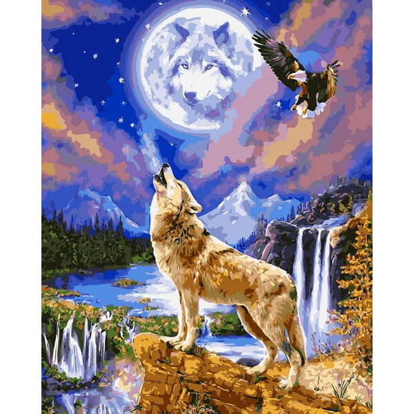 

Картина по номерам Картина по номерам , 40x50 см., Babylon