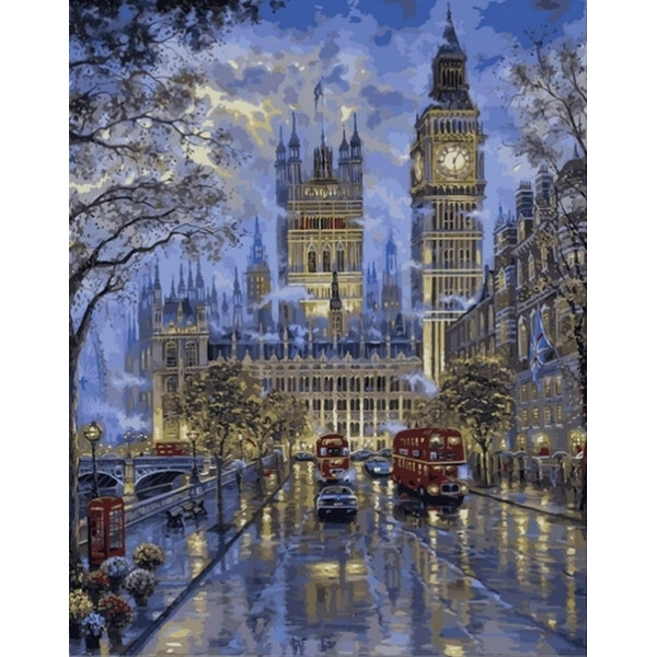 

Картина по номерам Вестминстер. Худ. Финале Роберт, 40x50 см., Mariposa
