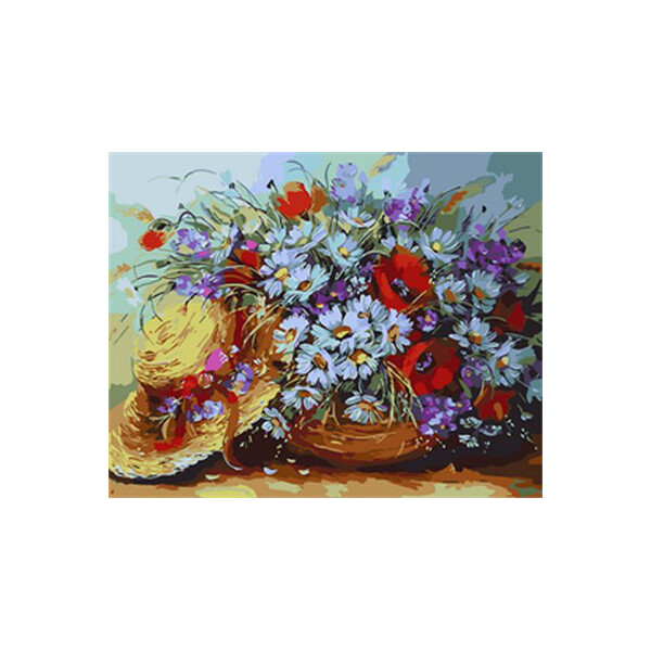 

Картина по номерам Полевые цветы. Худ. Надежда Левицкая, 40x50 см., Mariposa