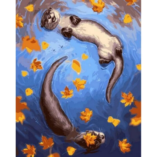 

Картина по номерам Цветной всплеск, 40x50 см., Mariposa