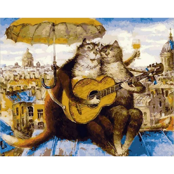 

Картина по номерам Петербургский роман. Худ. Владимир Румянцев, 40x50 см., Mariposa