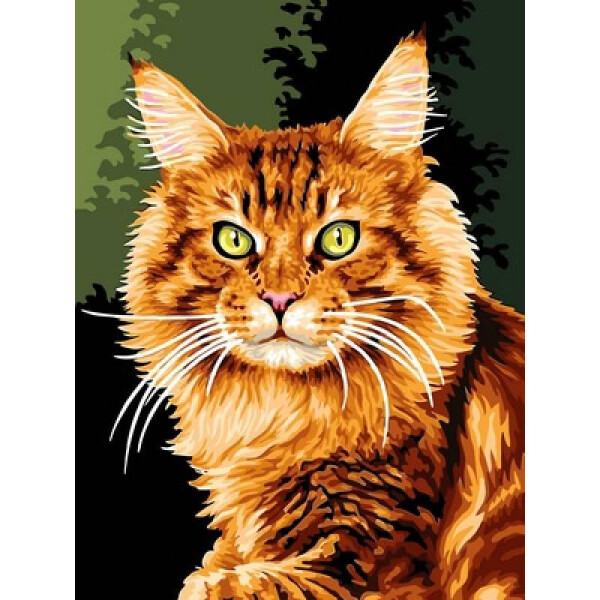 

Картина по номерам Рыжий кот, 30x40 см., Babylon