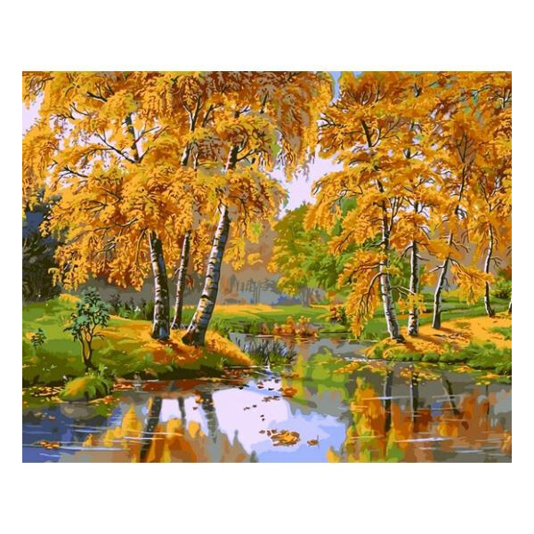 

Картина по номерам Осенний день, 50x65 см., Babylon