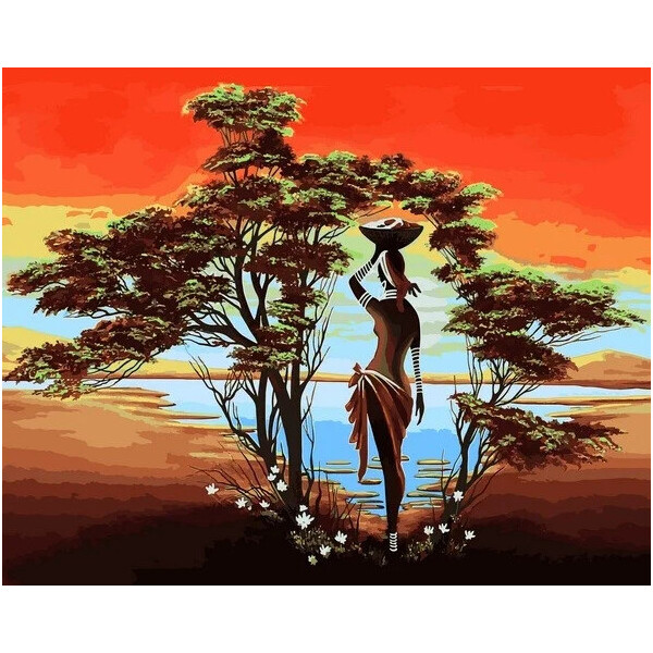 

Картина по номерам Оазис, 40x50 см., Babylon