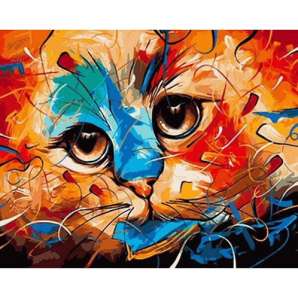 

Картина по номерам Кошка. Худ. Наушад Вахид, 40x50 см., Babylon