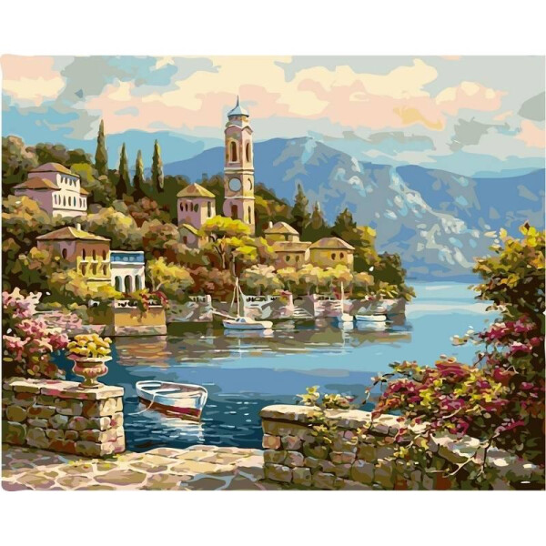 

Картина по номерам Часовая башня. Худ. Ким Сунг, 40x50 см., Babylon