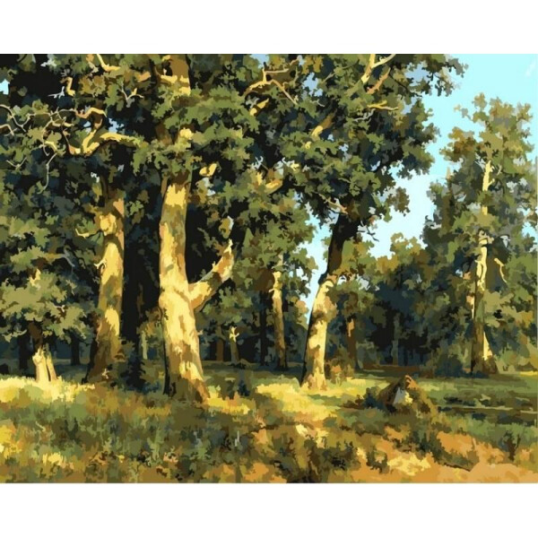 

Картина по номерам Дубы. Вечер. Худ. Иван Шишкин, 40x50 см., Babylon