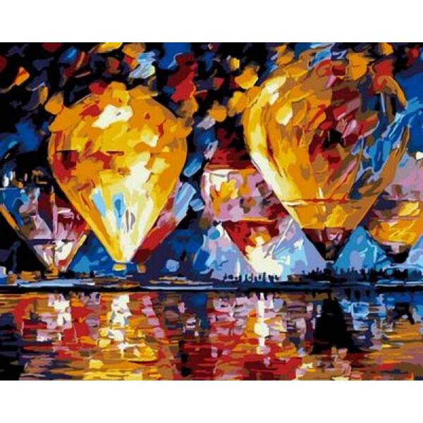

Картина по номерам Воздушные шары. Худ. Леонид Афремов, 40x50 см., Mariposa
